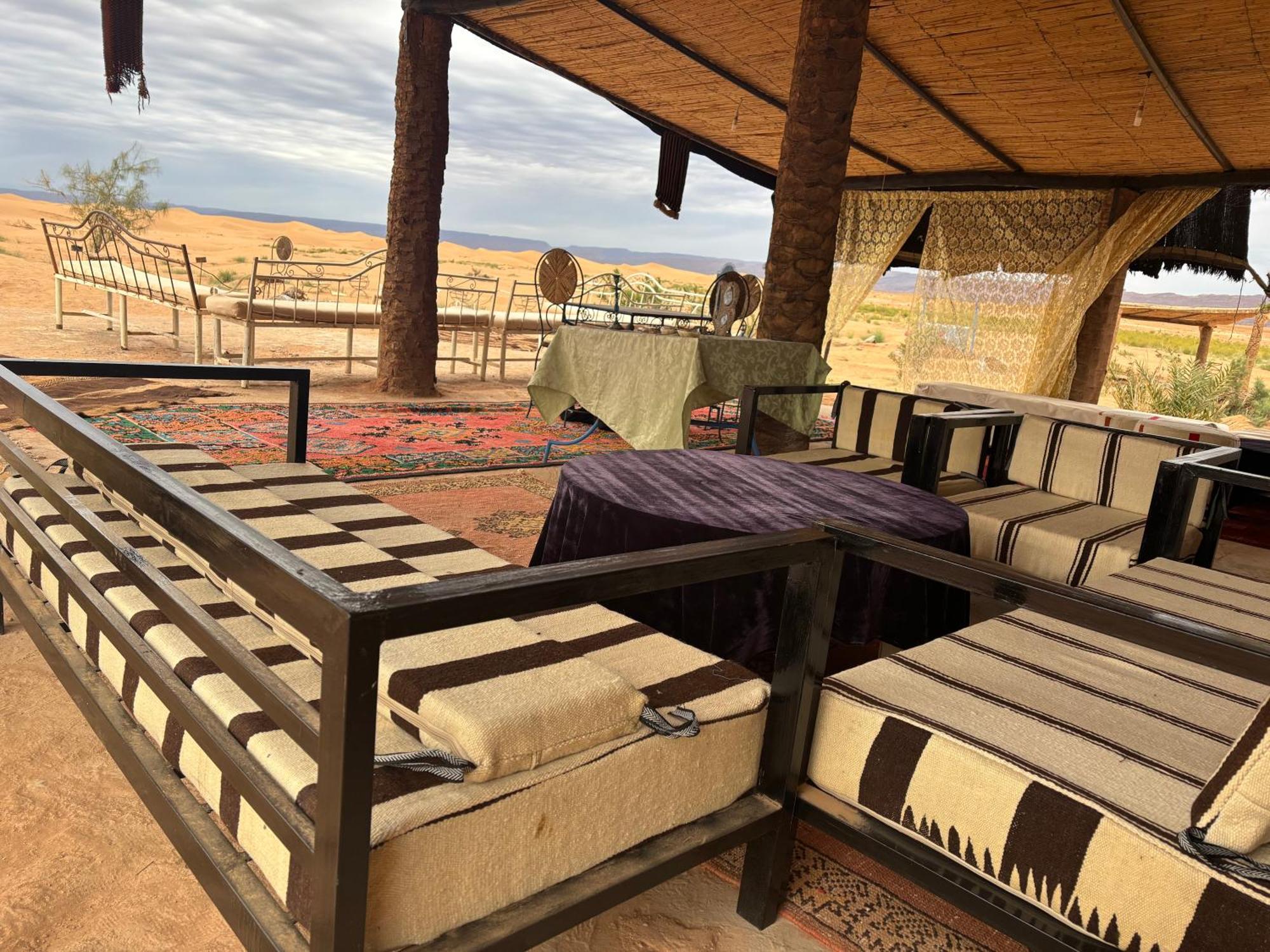 Bivouac La Dune Blanche M'Hamid Exterior foto